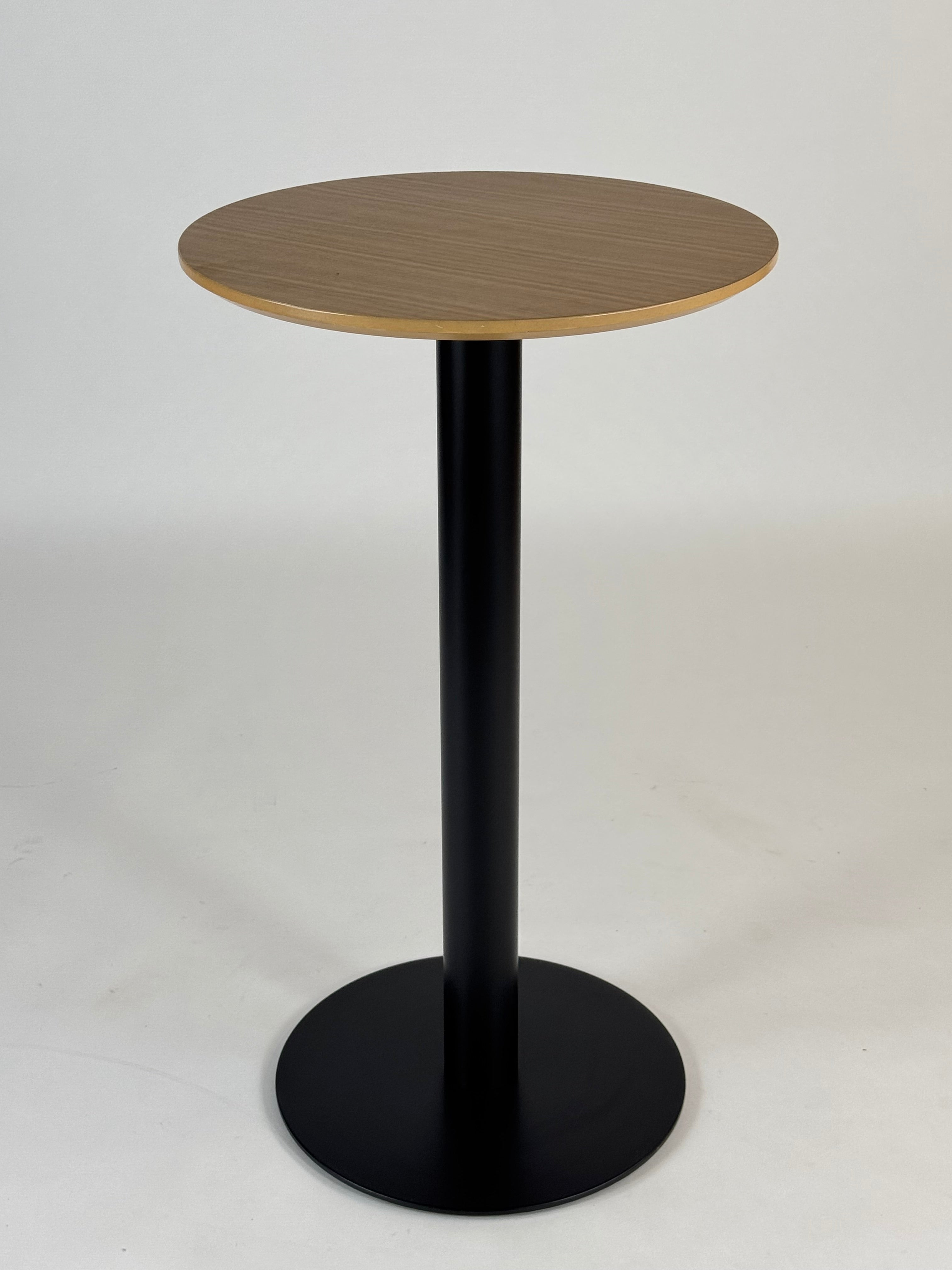 Højbord – Eg/Sort Stel Ø60 cm