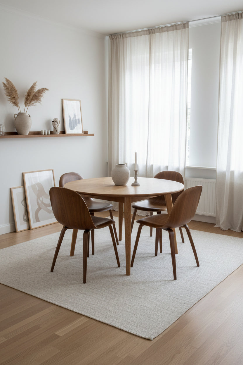 GUBI 3D Dining Stol – Natur