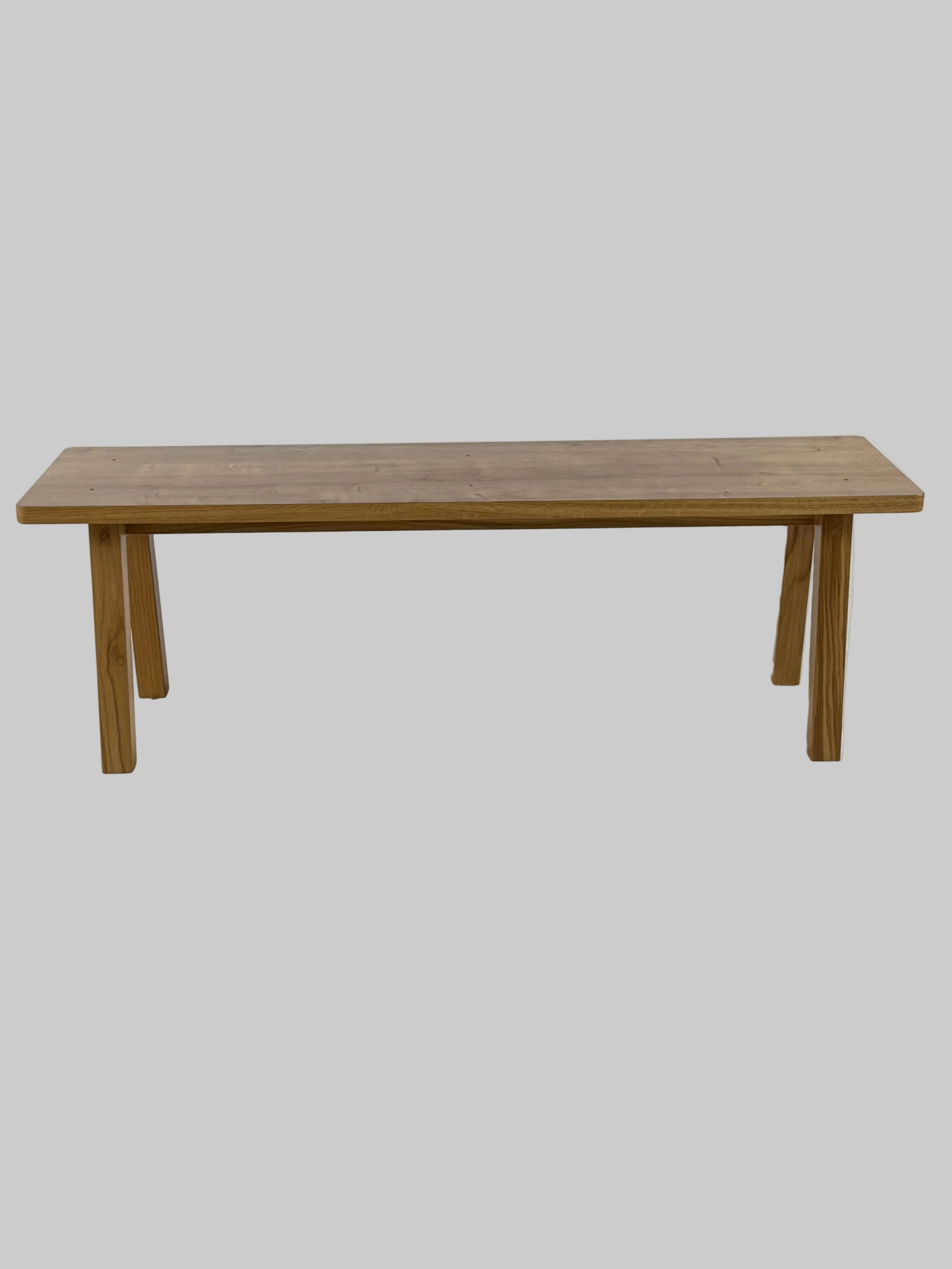 Bænk – Natur 140x40x45 cm