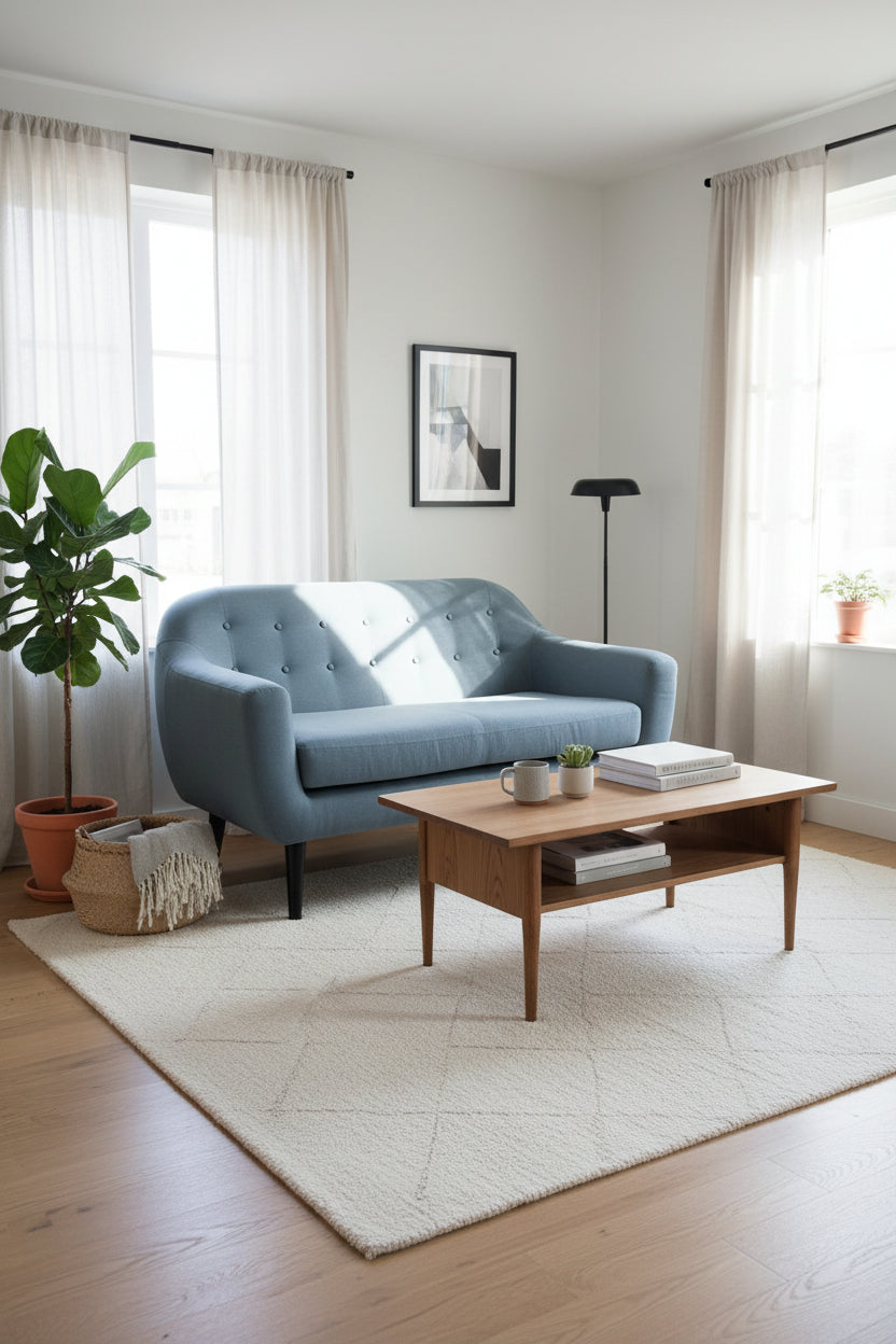 Idemøbler Walden Sofa – Blå/Sort Stel