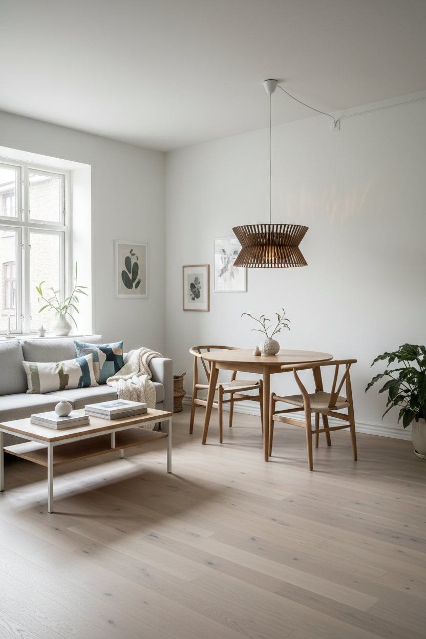 Secto Design Kontro 6000 Pendel – Natur Ø45cm
