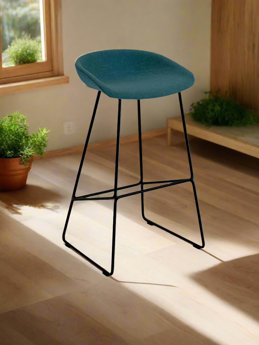 HAY About A Stool - AAS 38 Barstol Azure blue