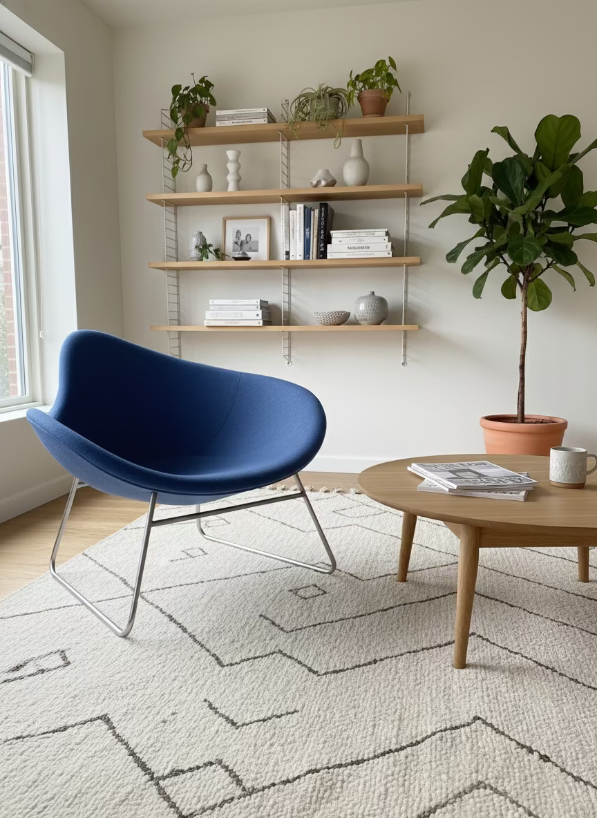 +Halle | K2 Sled Loungestol