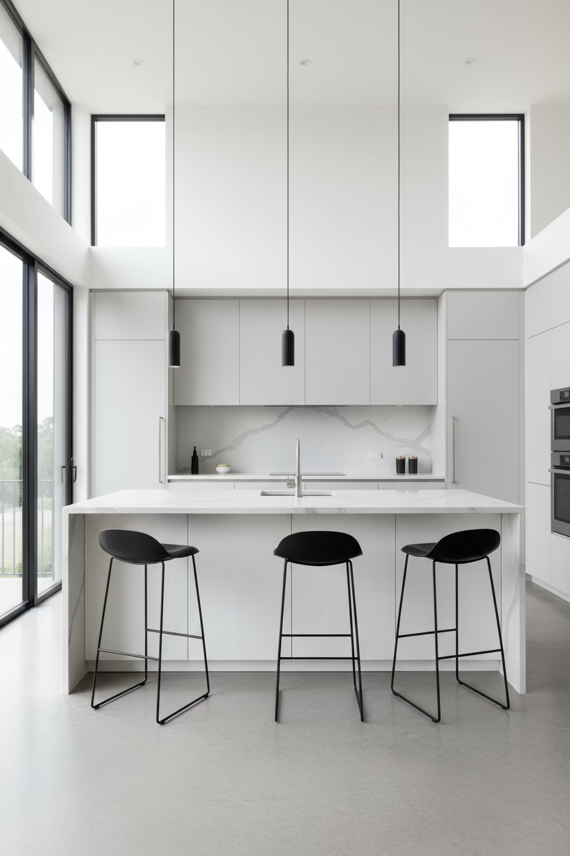 GUBI 3D Barstol Sledge Base – Sort