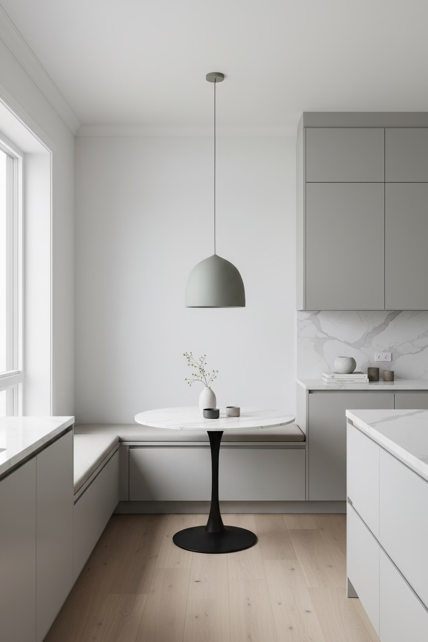 Fritz Hansen Suspence P1 Pendel - Lysegrå Ø24 cm