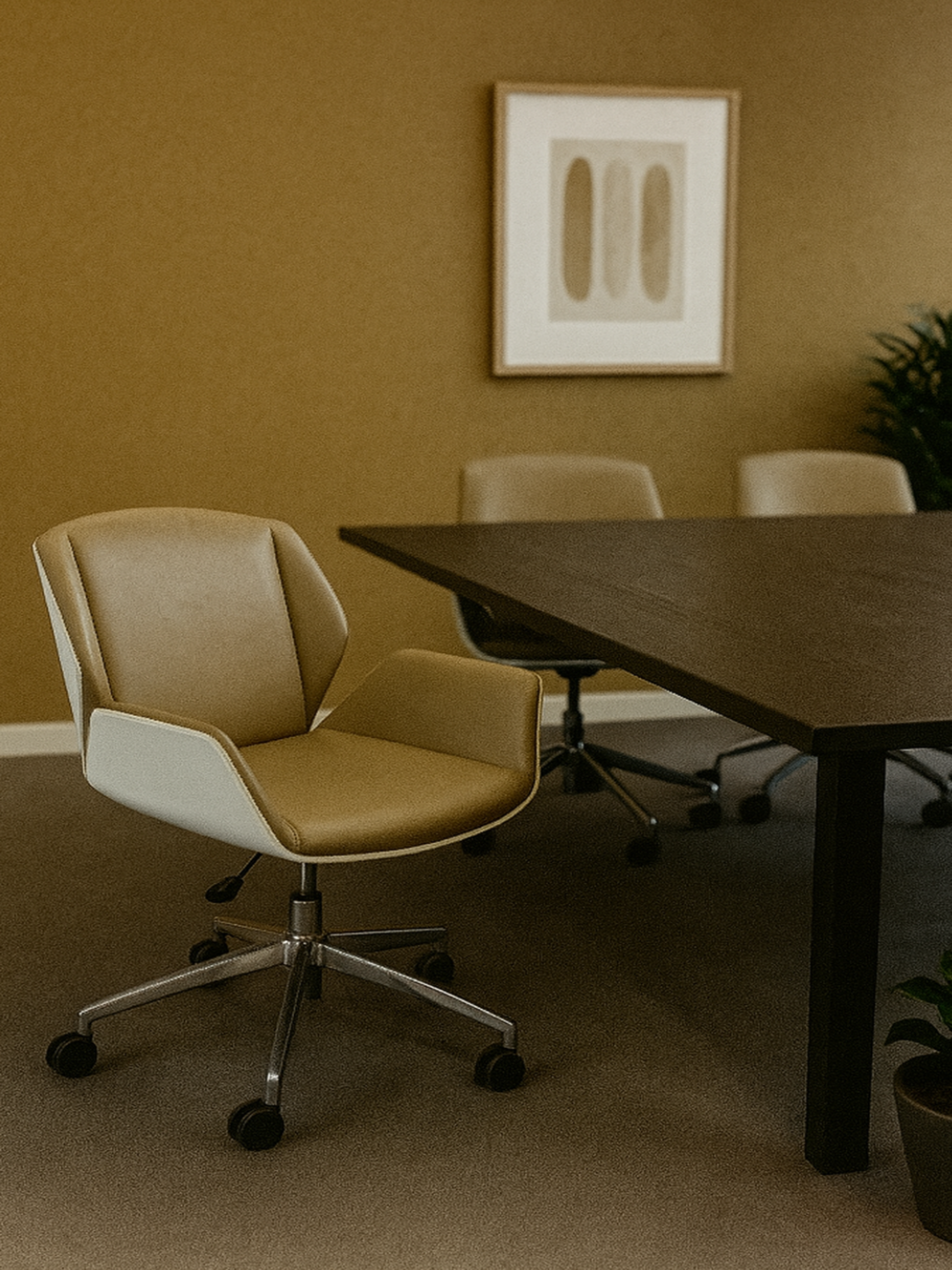 Boss Design Kruze Mødestol (Beige)
