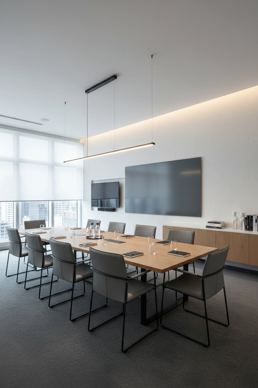 Chat Board Classic Glastavle – Mørkegrå 200x100