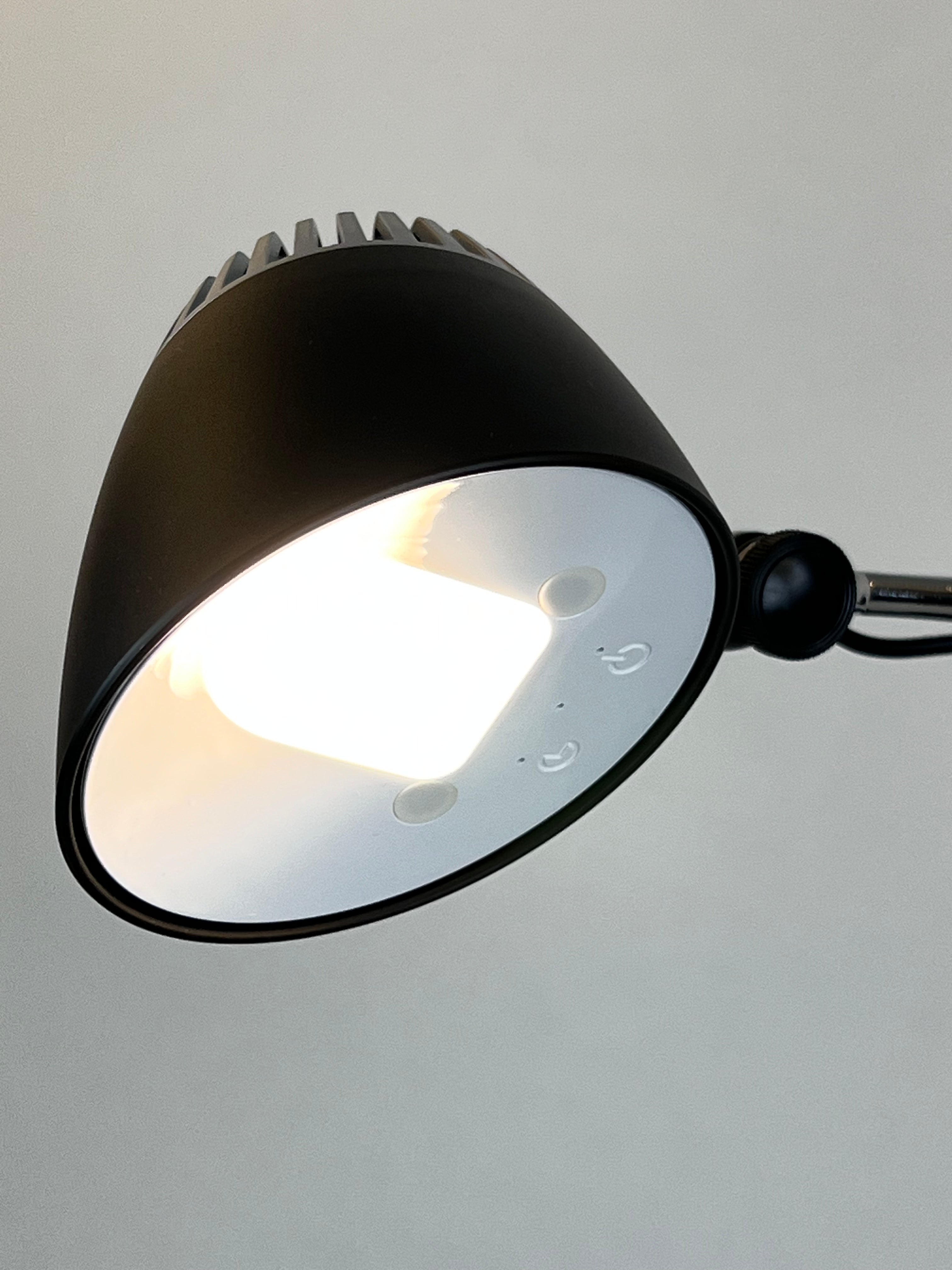 Matting Bordlampe LED sort