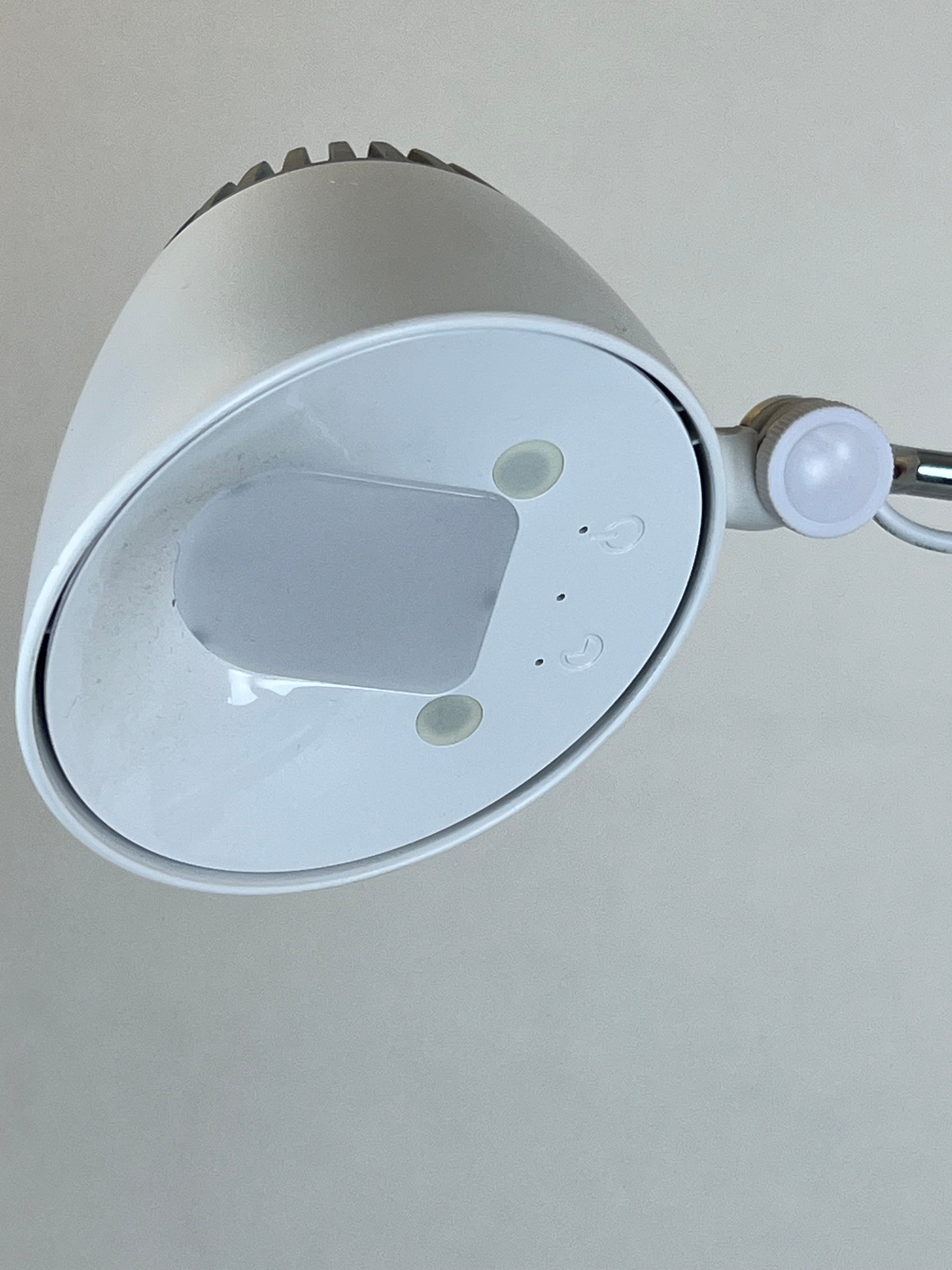 Matting Bordlampe LED hvid