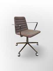 Paustian | Spinal Chair 44 m. Hjul (Brun)