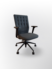 Vitra | ID Trim m. Armlæn (Mørkegrå)