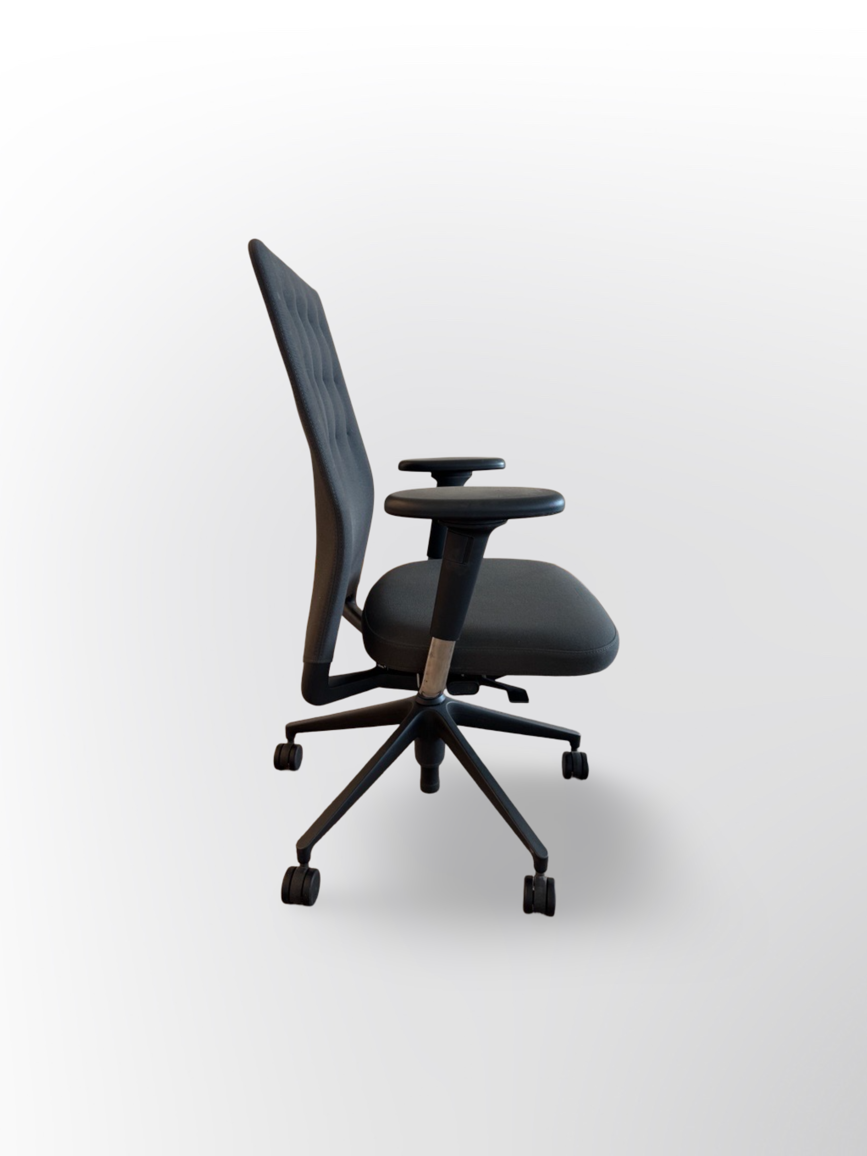 Vitra | ID Trim m. Armlæn (Mørkegrå)