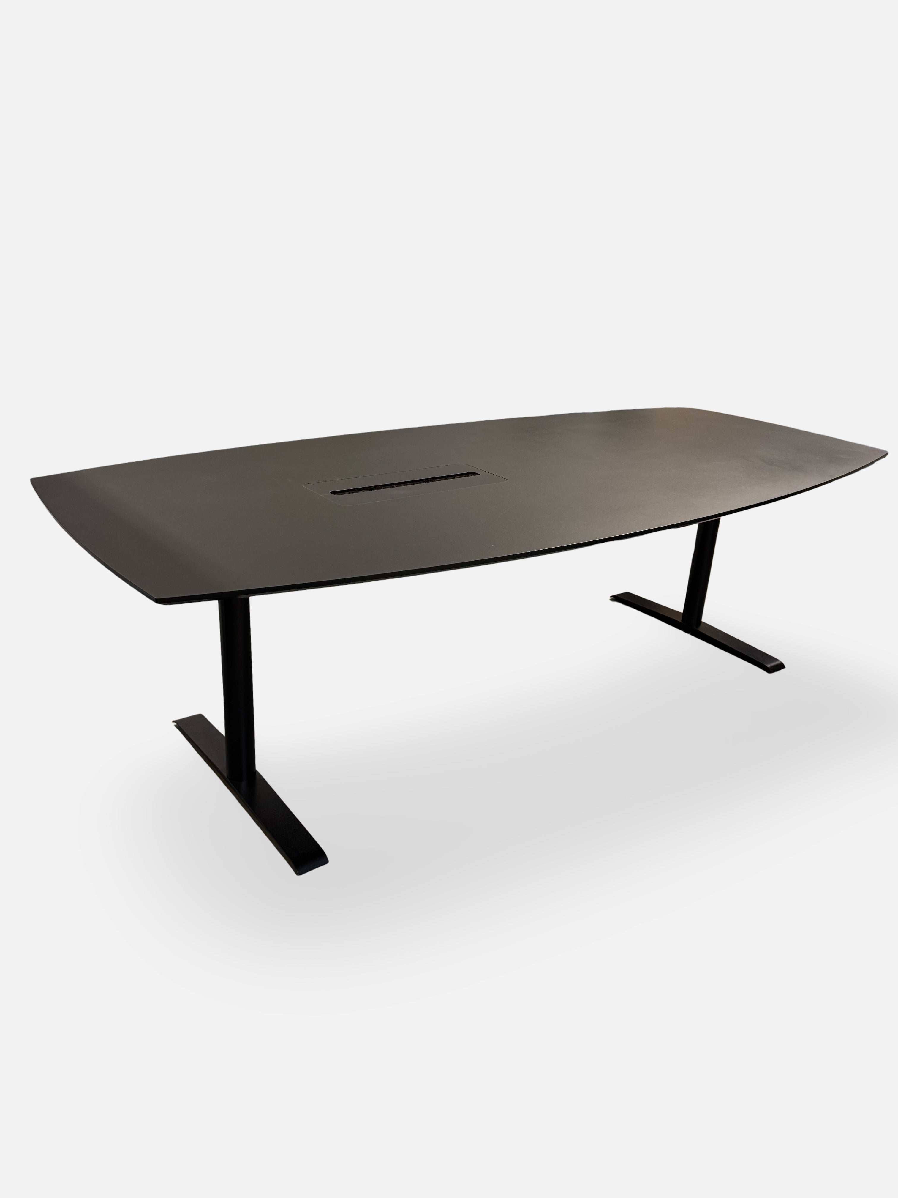 Bord m. Kabelgennemføring – Sort