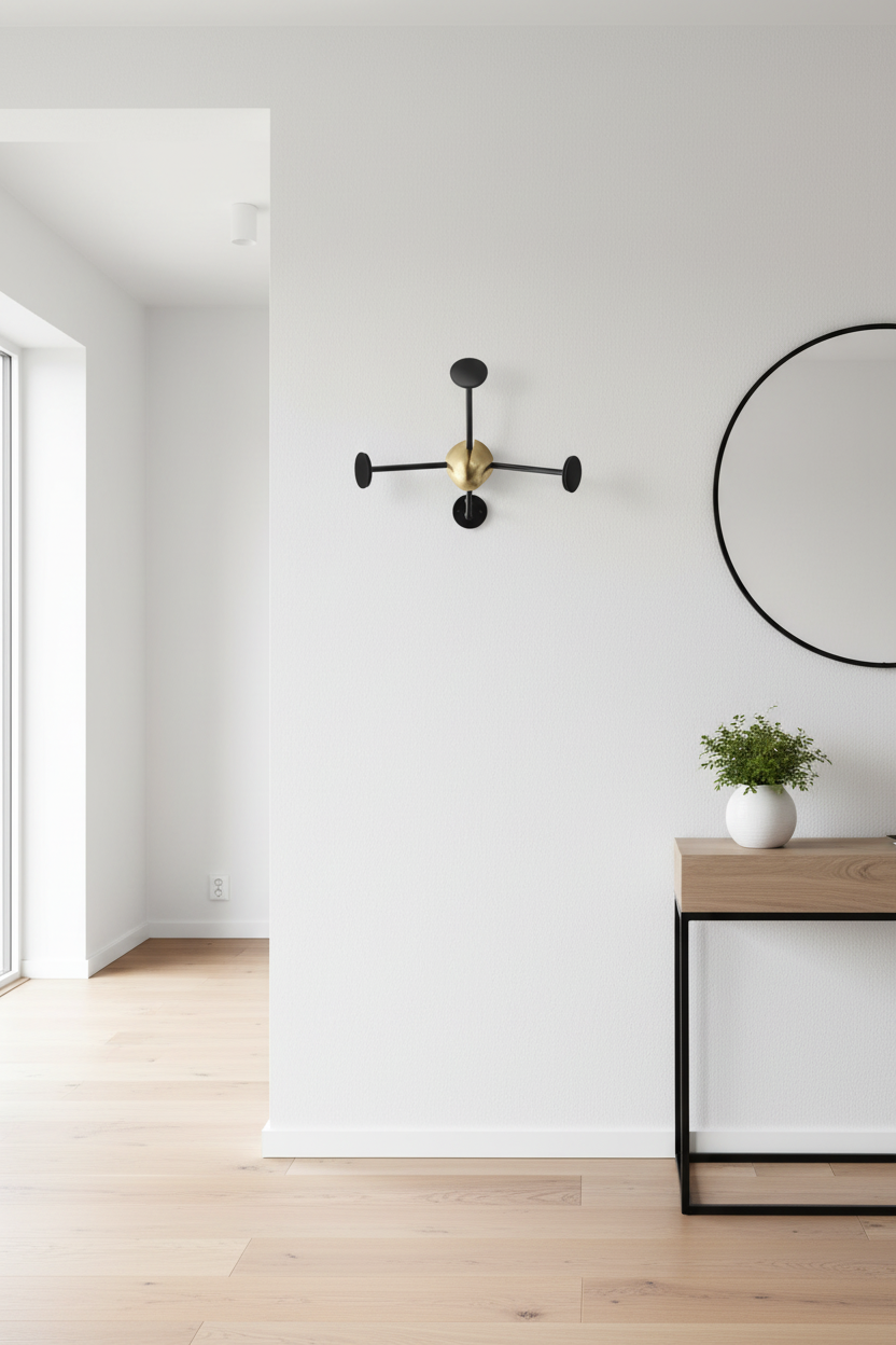 GUBI Matégot Knage - Sort/Messing