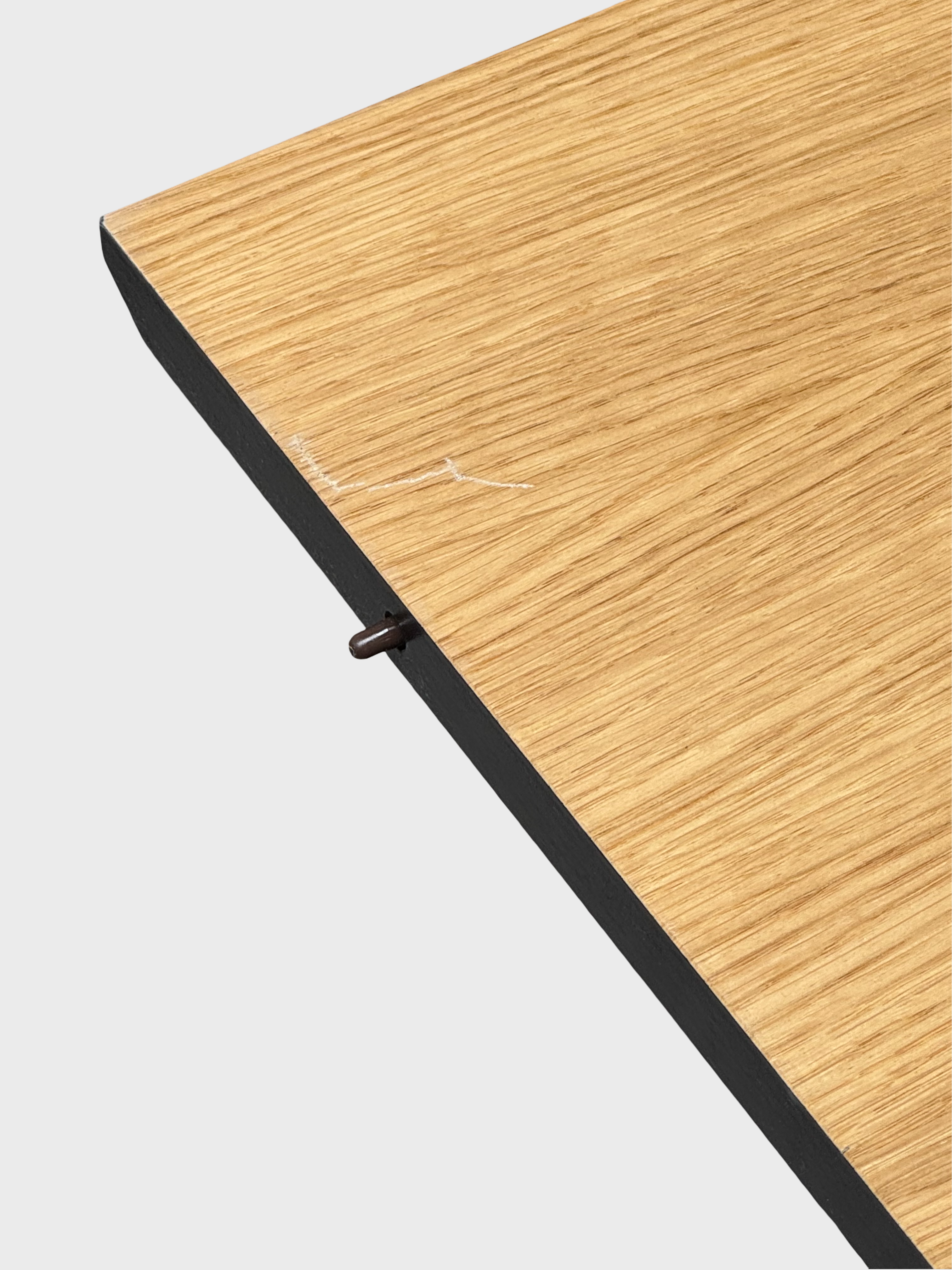 Dencon Delta Bord – Natur/Sort Stel 380x120x74