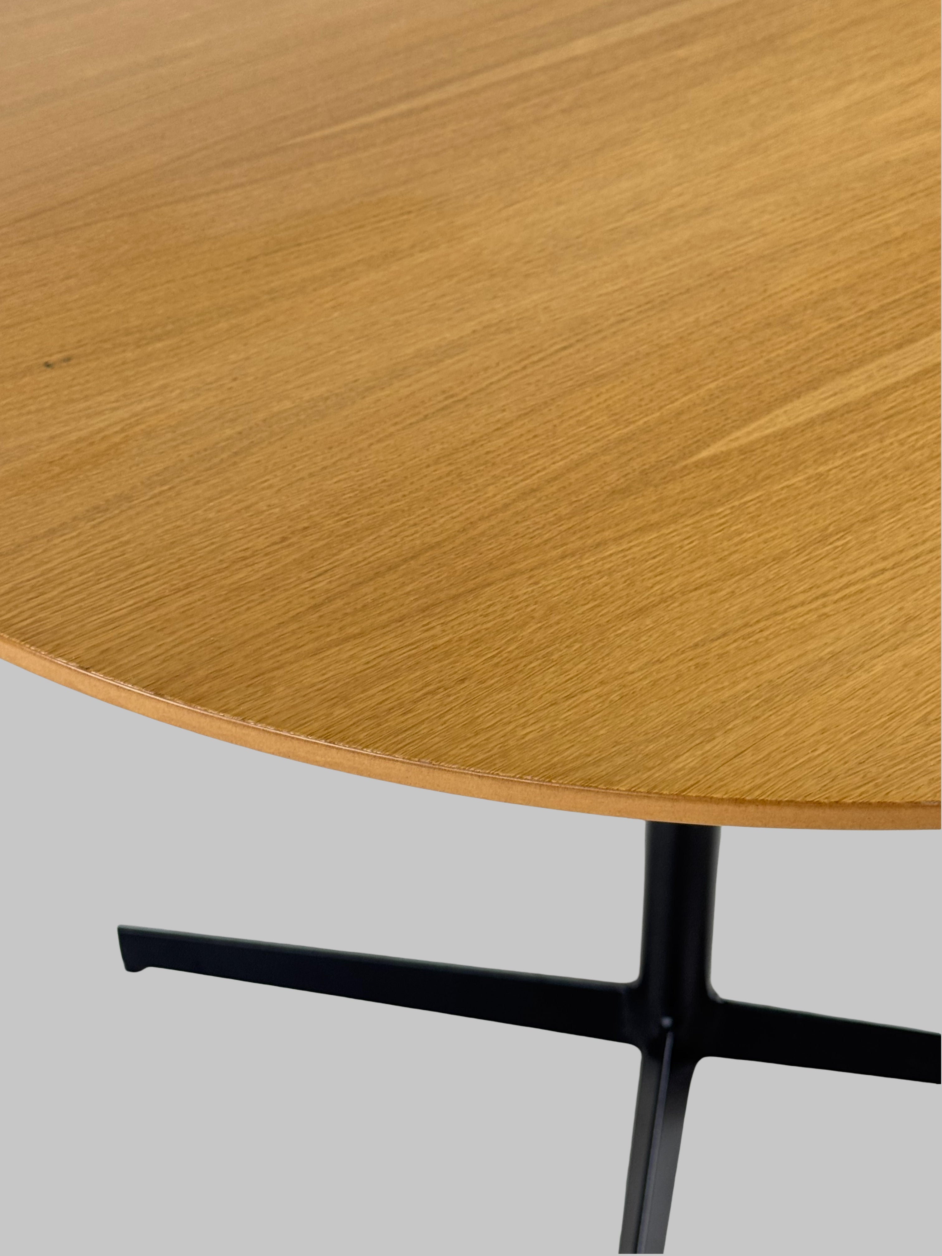 Pedrali Laja Bord - Natur/Sort Stel Ø100 cm