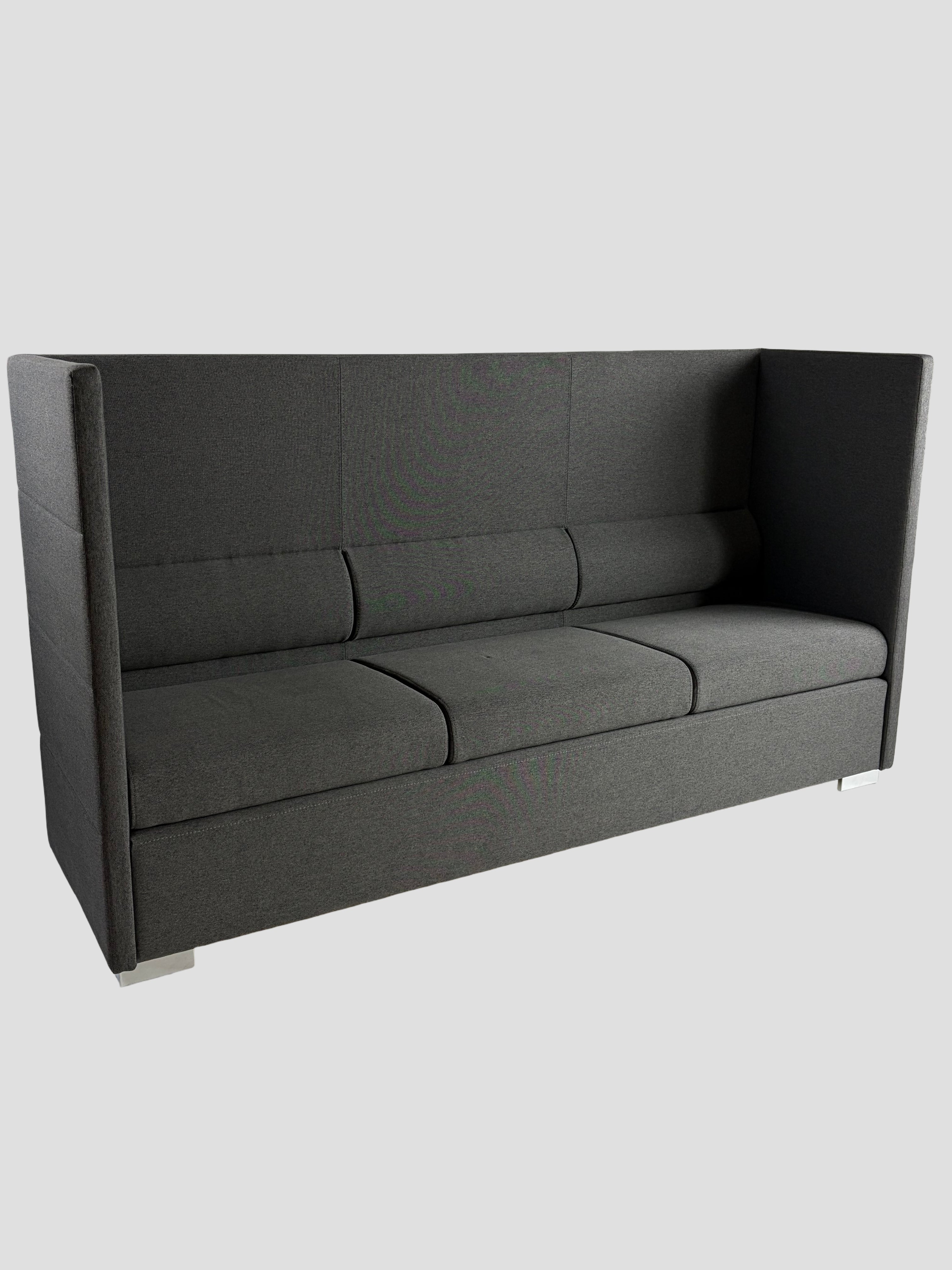 Office2Go Private Line Sofa – Mørkegrå