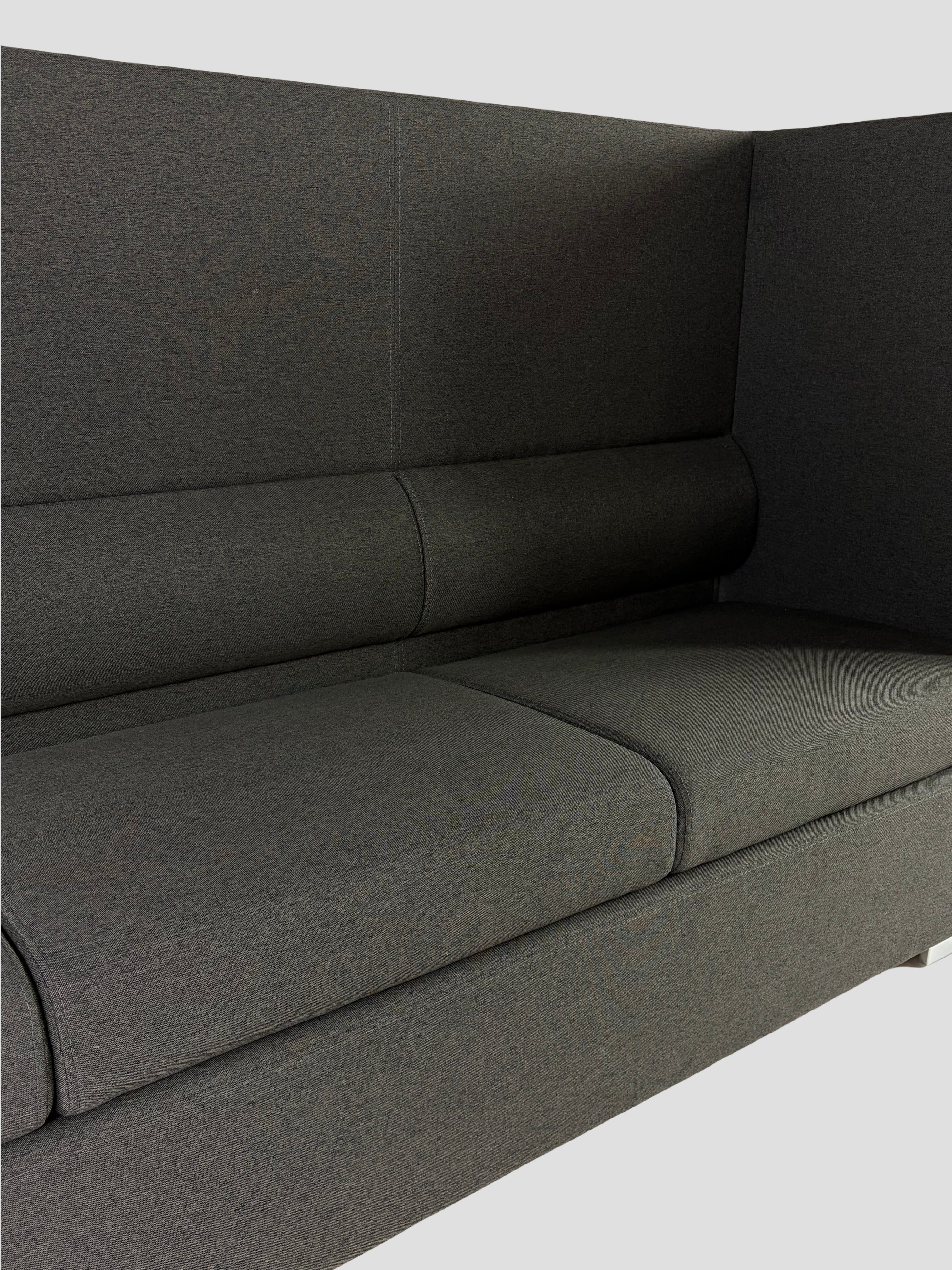 Office2Go Private Line Sofa – Mørkegrå