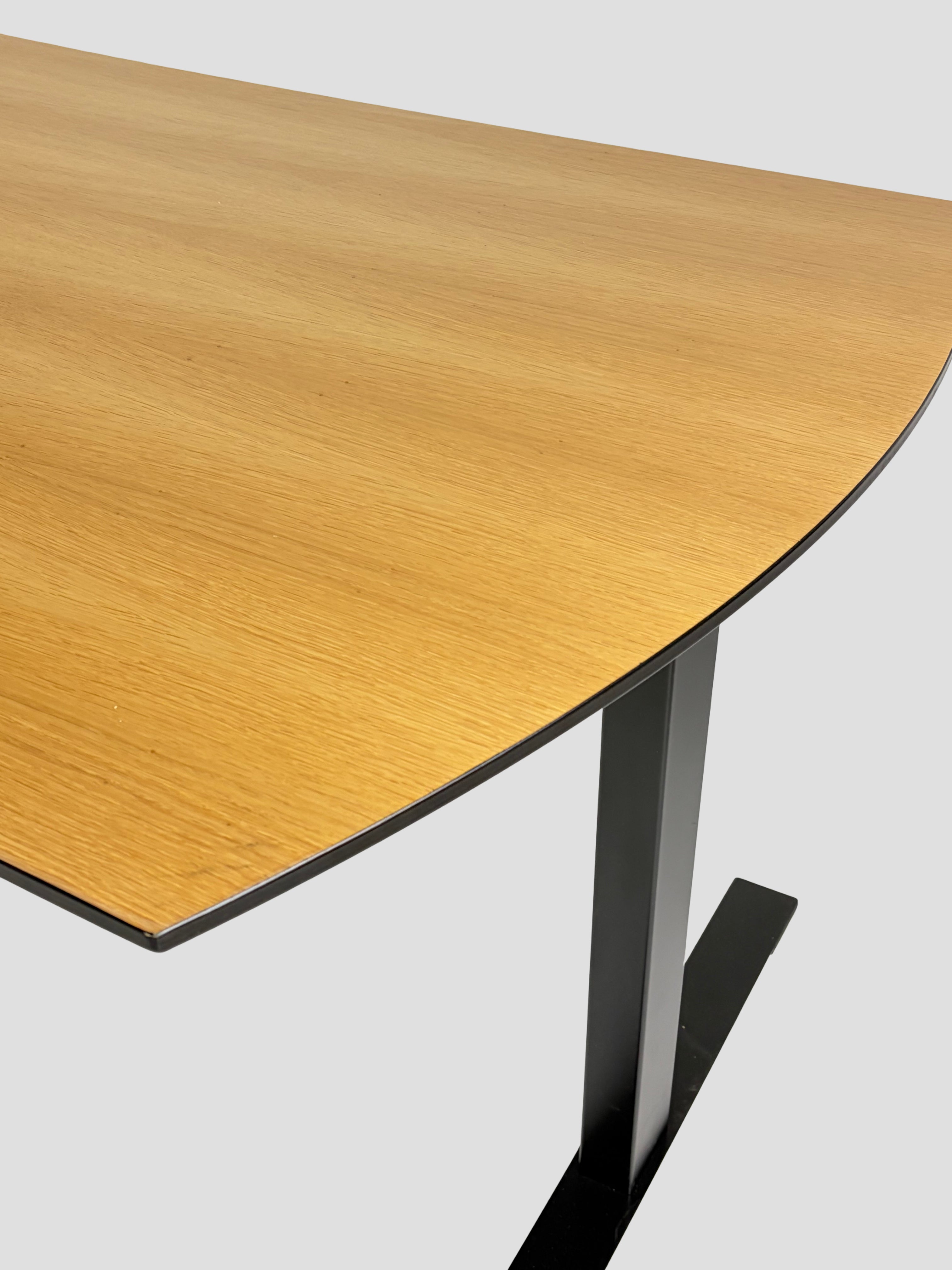 Dencon Delta Bord – Natur/Sort Stel 200x100x74cm