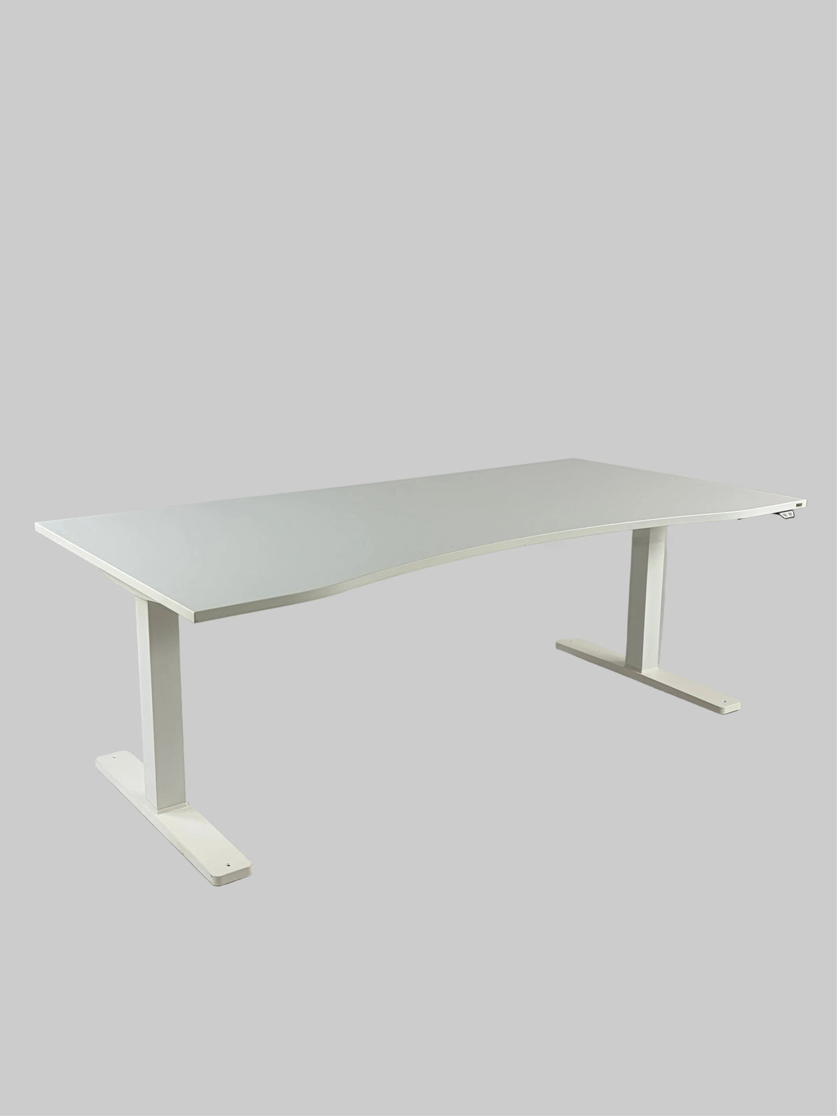 Kinnarps Hæve/sænkebord – Hvid 180x90