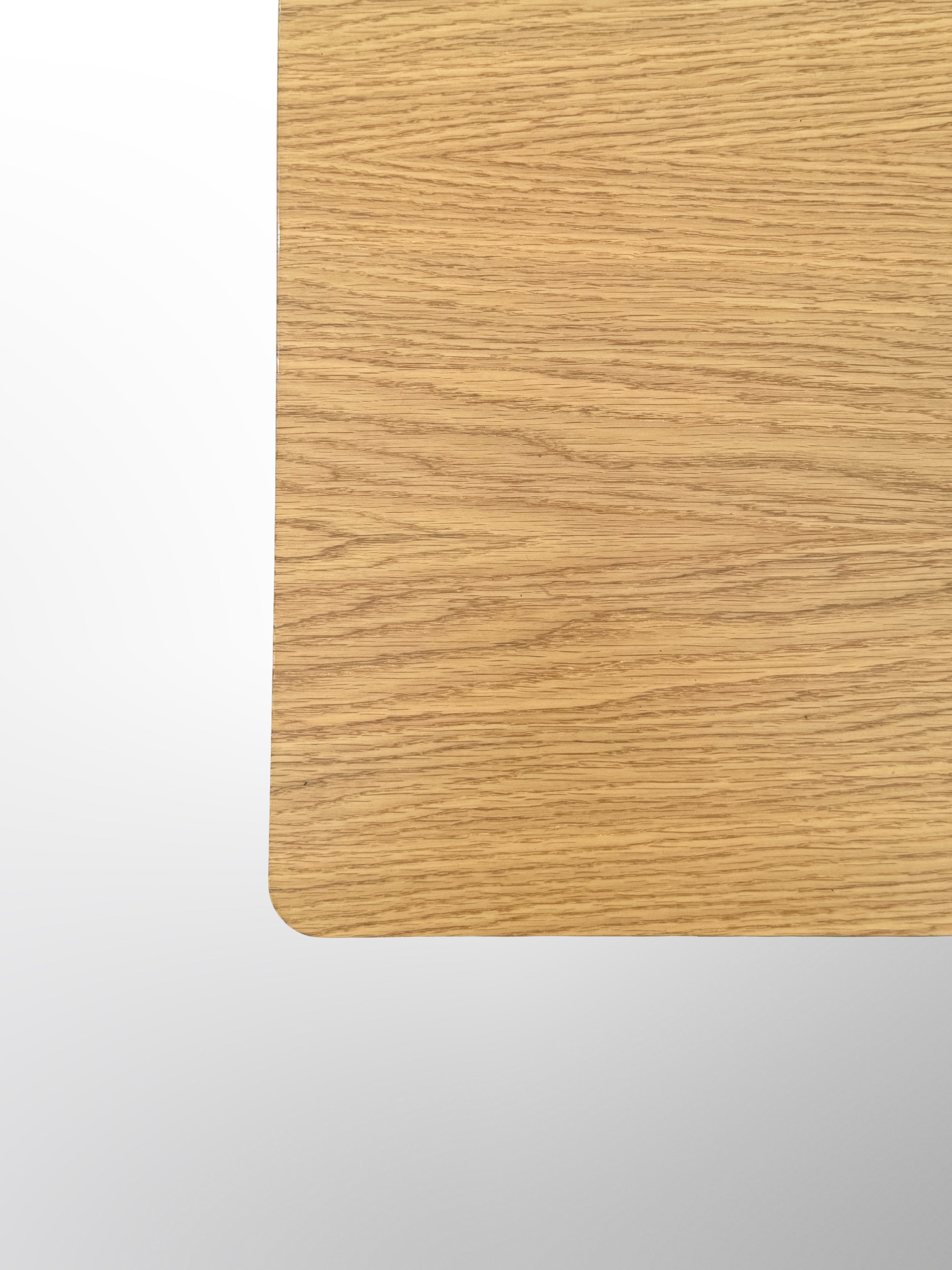 Mødebord – Eg/Sort Stel 160x80