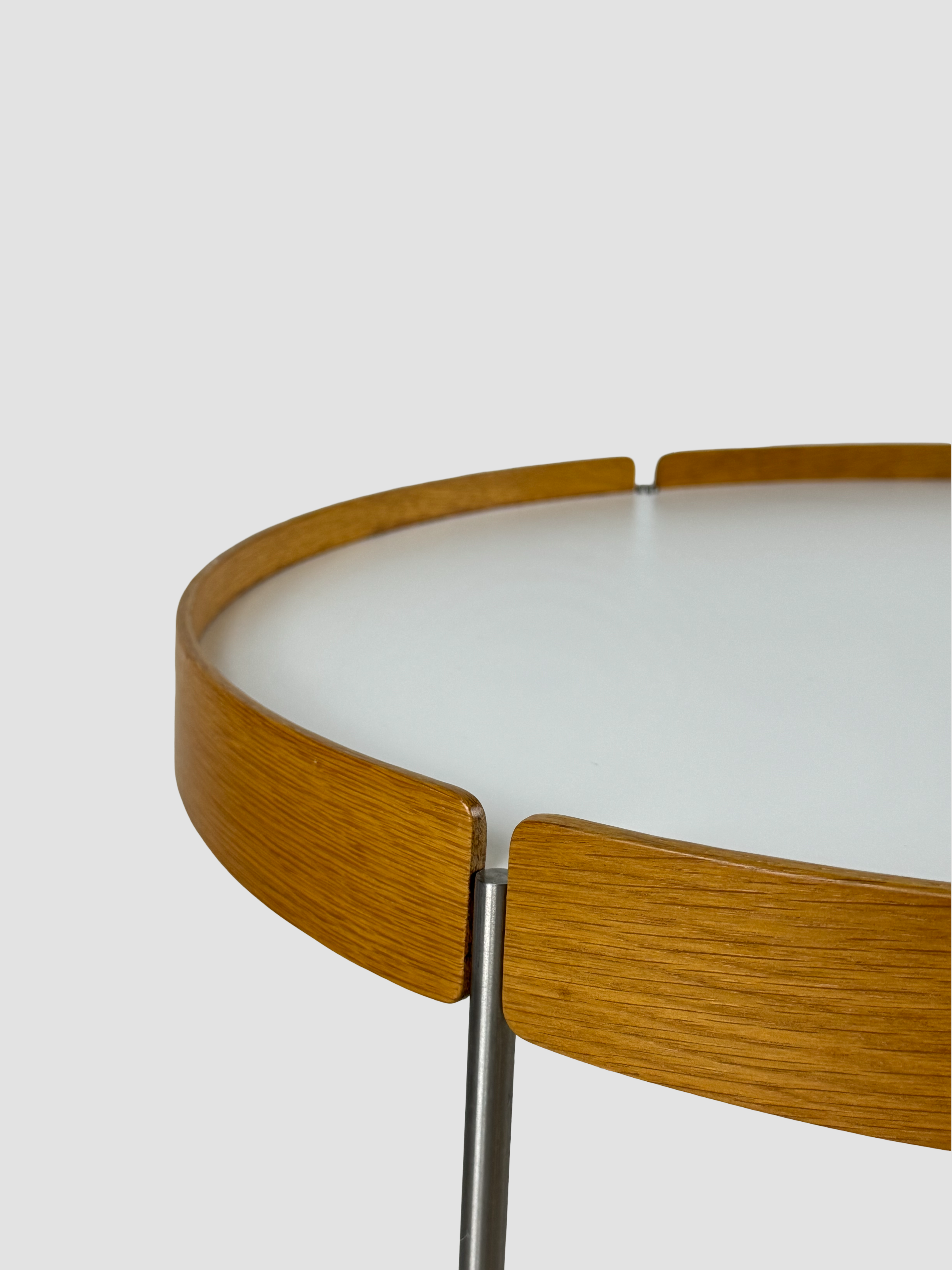 Naver Collection Turn AK725 Sofabord – Hvid/Natur