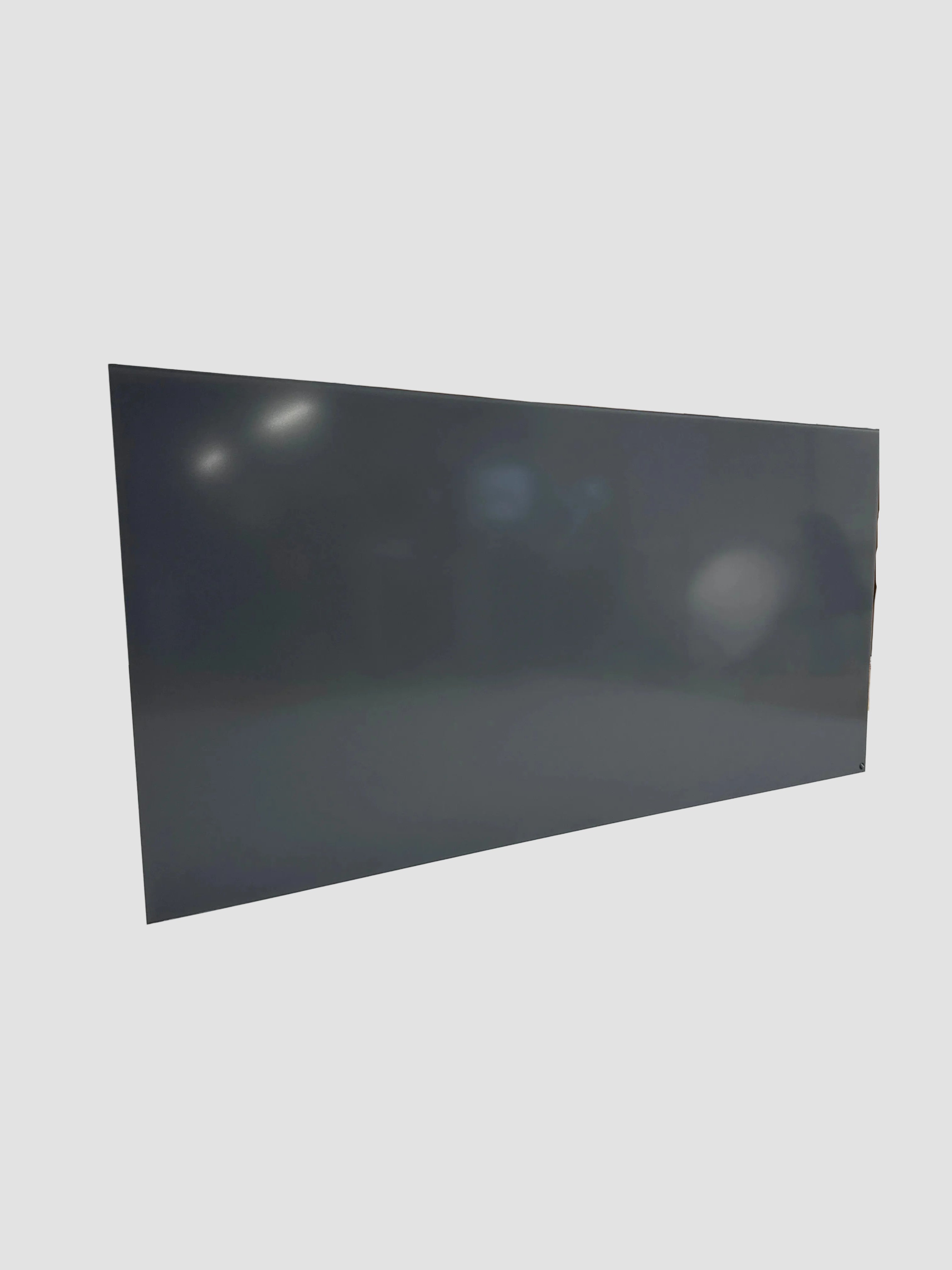 Chat Board Classic Glastavle – Mørkegrå 200x100