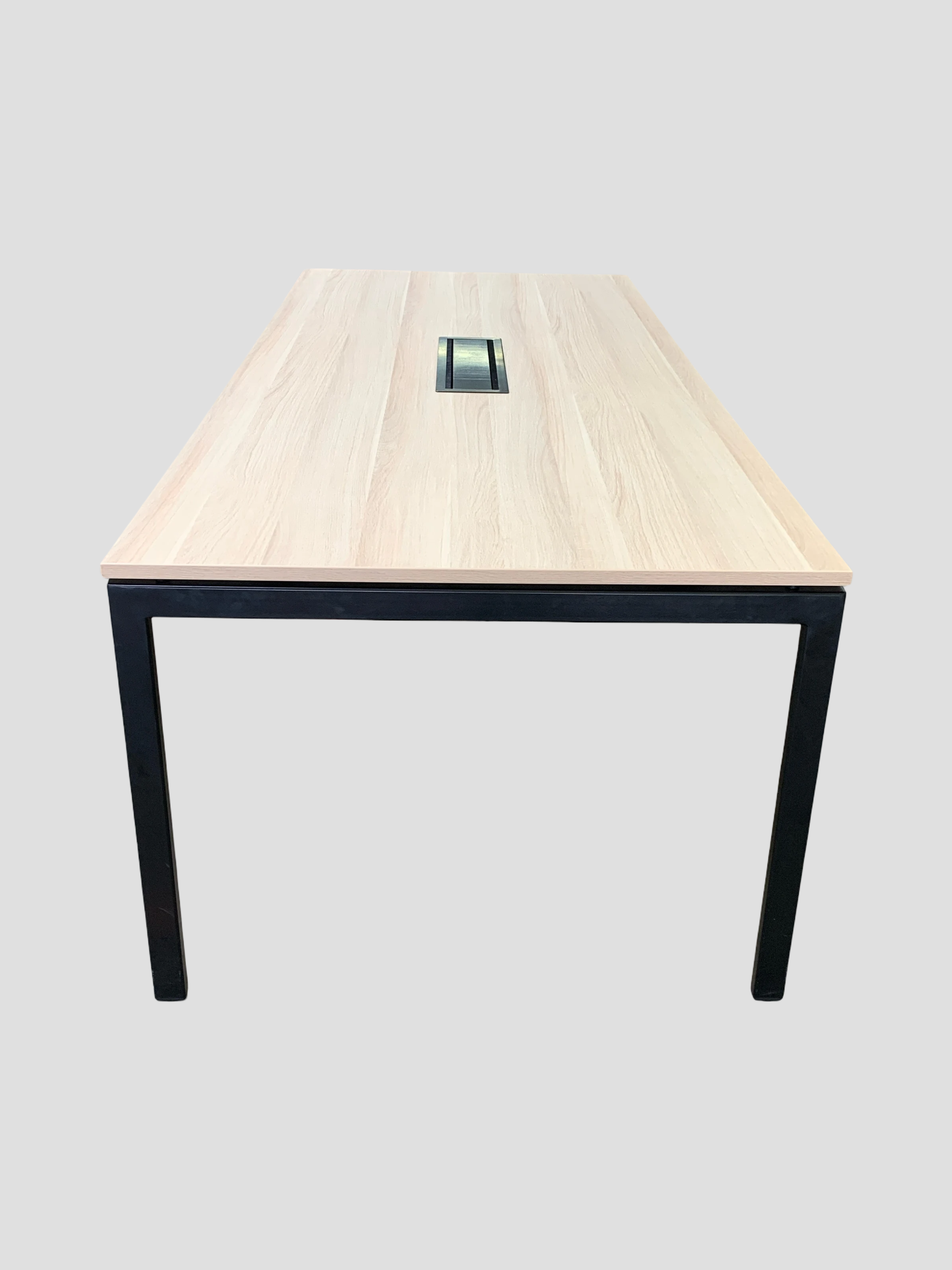 Kinnarps Nexus Højbord – Natur/Sort Stel 200x100x90