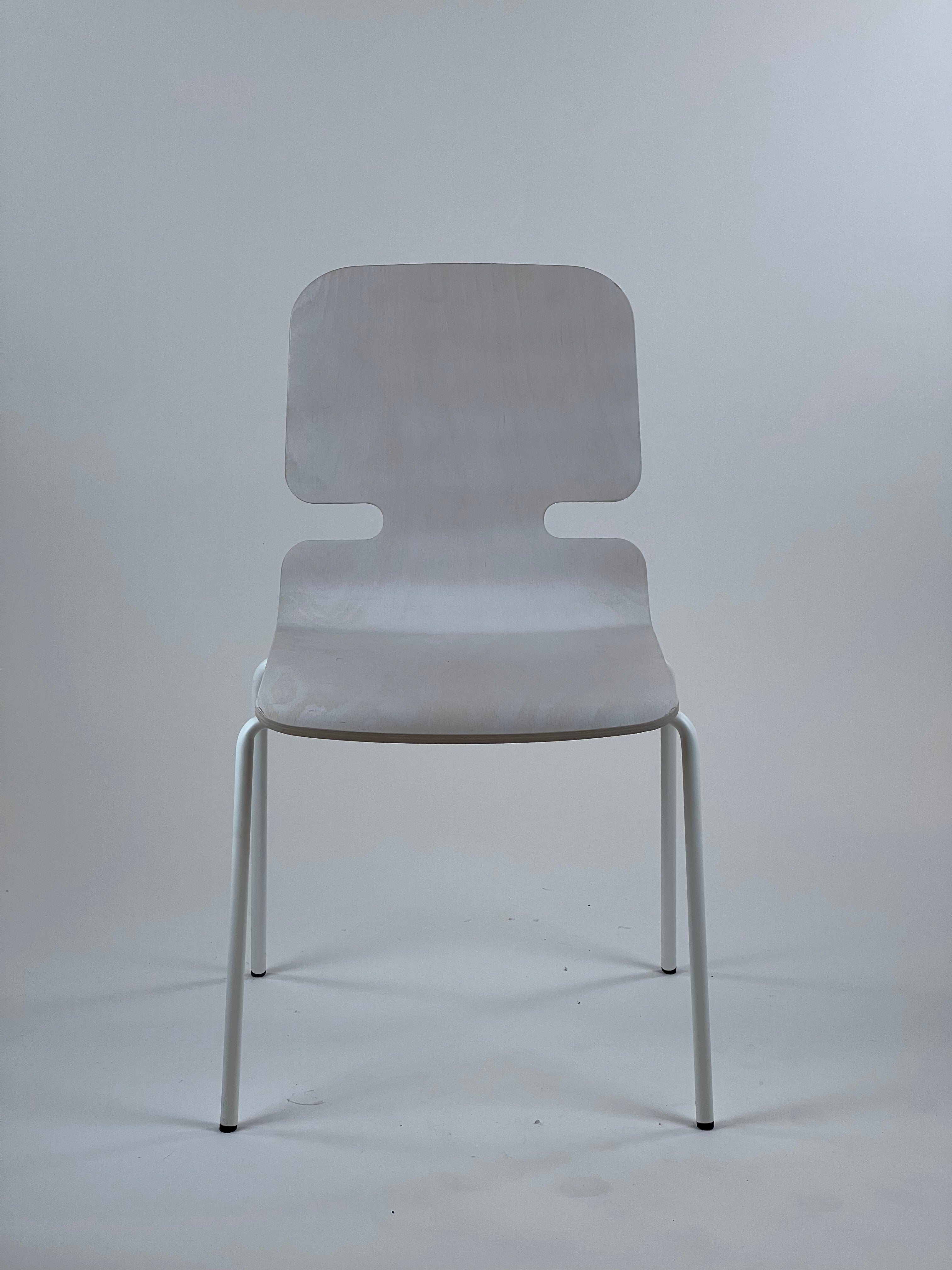 Ohio Side Chair - White / White