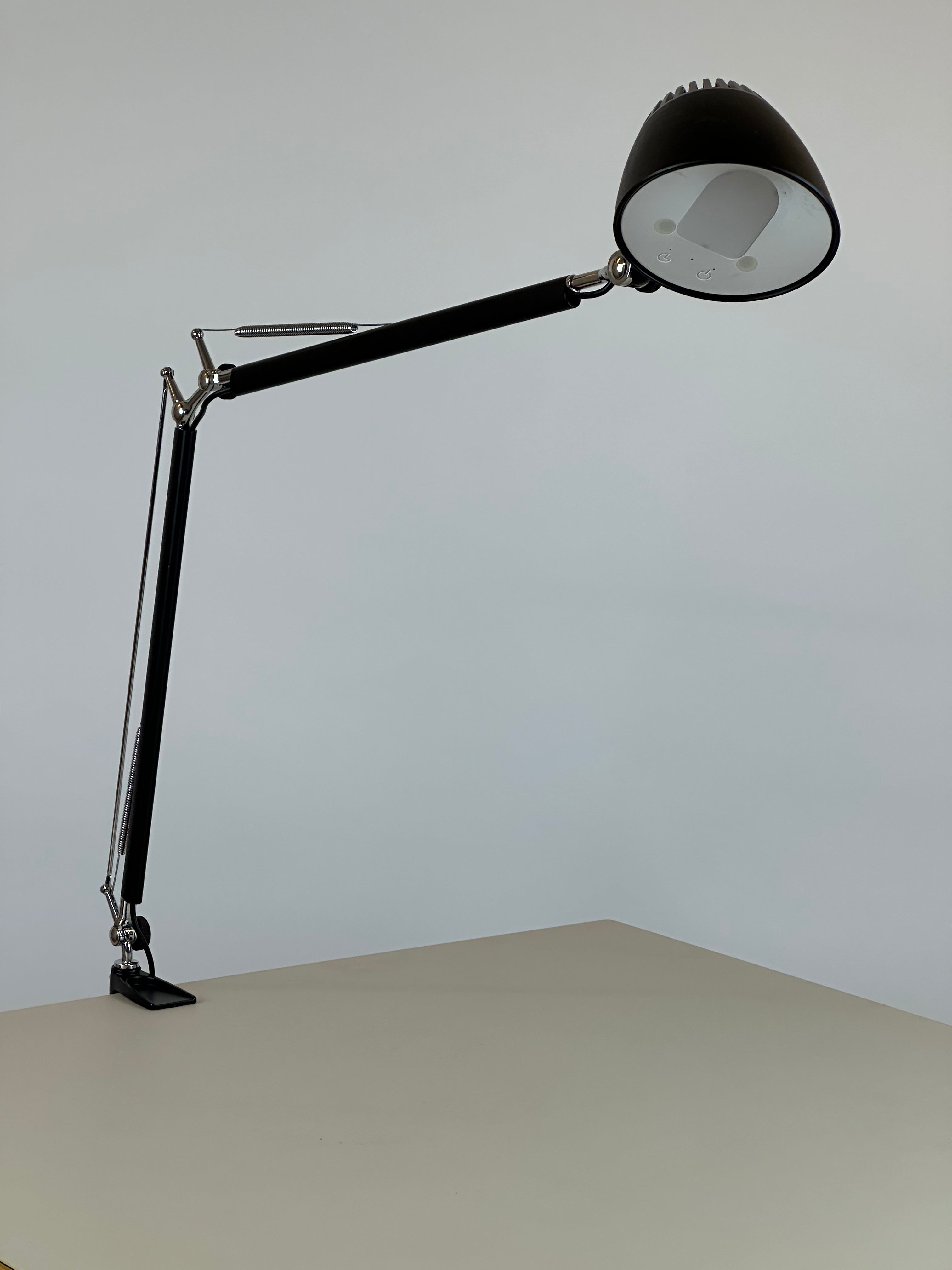 Matting Bordlampe LED sort - uden fod